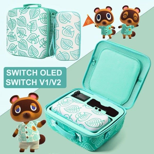  Vali du lịch Animal Crossing kèm túi đựng Nintendo Switch OLED 