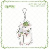  Móc khóa nhân vật Genshin Impact Pyjama Vol 2 