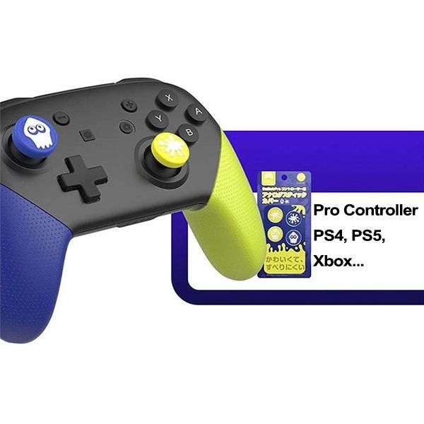  Cover Analog Pro Controller IINE Switch PS5 Xbox  - Splatoon L706 