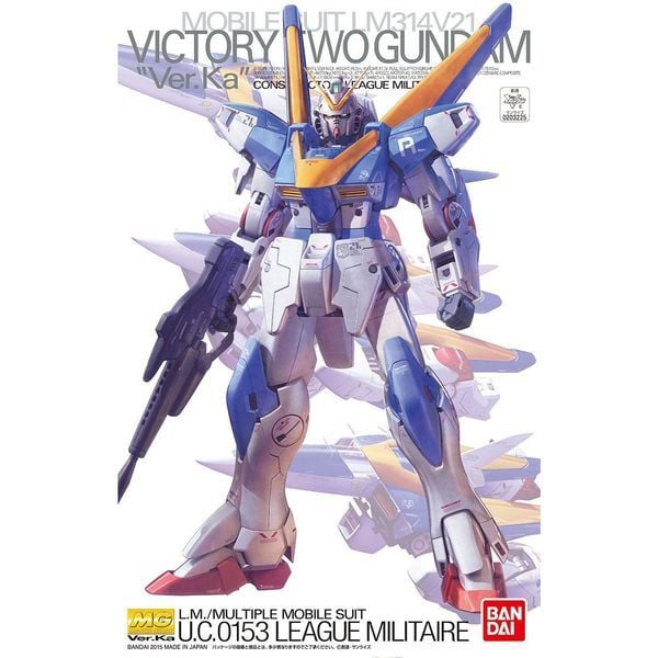 V2 Victory Two Gundam Ver.Ka - MG -1/100 - Mô hình Gunpla chính hãng Bandai siêu đẹp