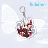  Móc khóa trang trí vtuber Hololive bằng nhựa acrylic 