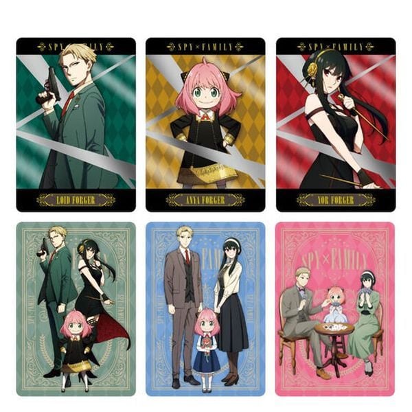  Carddass SPY x FAMILY Metallic Card Collection Vol. 1 