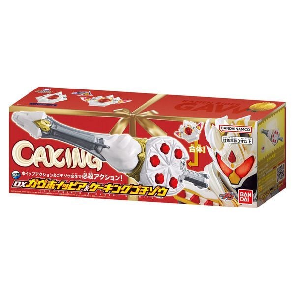  Đồ Chơi Biến Hình Kamen Rider Gavv DX Gavvwhipir & CaKing Gochizo 