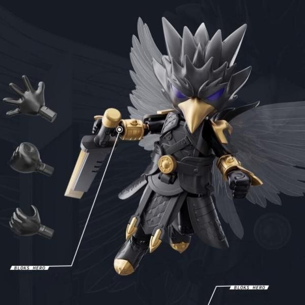  Hero Infinity Model Kit Armor Version 10 Tripedal Crow Mythical Aspect - Tam Túc Kim Ô - Blokees 85014 