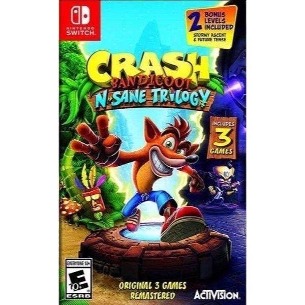  SW053 - Crash Bandicoot n Sane Trilogy cho máy Nintendo Switch 