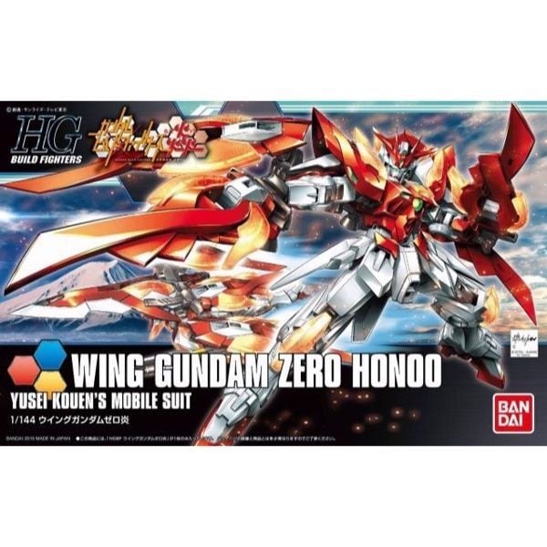  Wing Gundam Zero Honoo (HGBF - 1/144) 