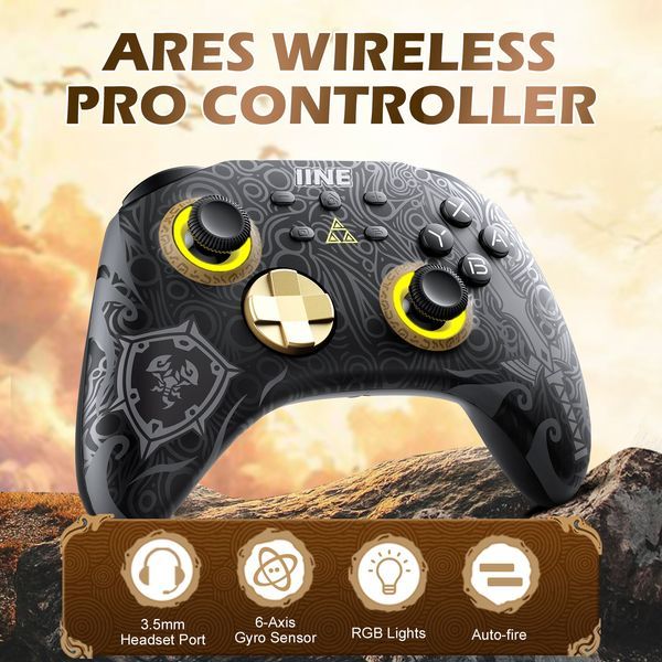 Enhanced Wireless Controller Pro Controller Switch Zelda Enhanced