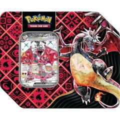 Thẻ bài Pokemon TCG Paldean Fates Tin 5 Pack Shiny Charizard ex