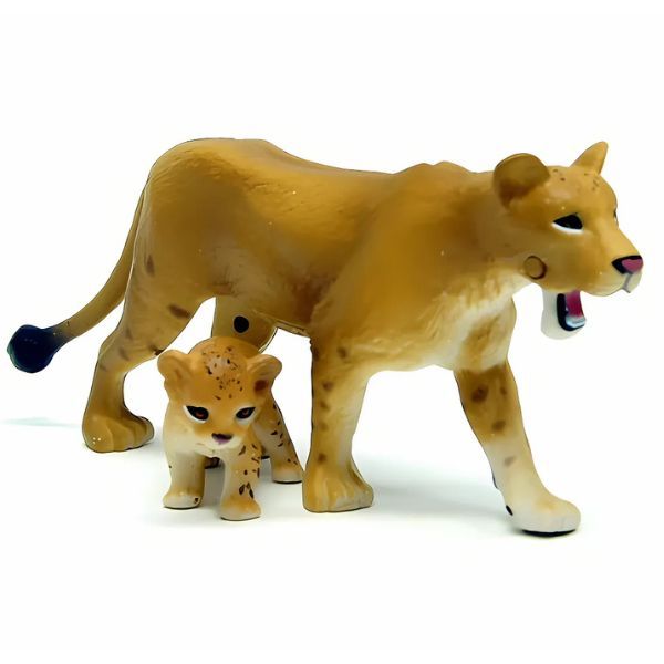  Ania AS-17 Lioness With Children - Sư Tử Cái Và Con 