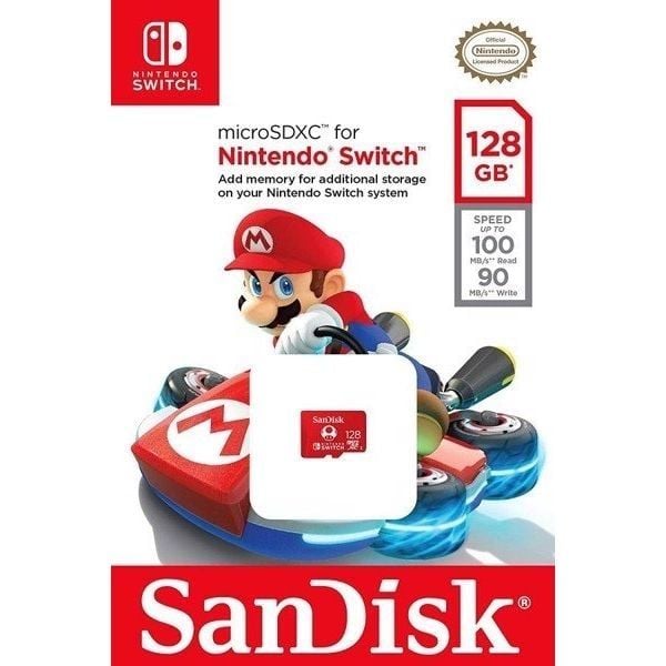  Thẻ nhớ SanDisk MicroSDXC UHS-I 128GB (Nintendo Version) cho Nintendo Switch 