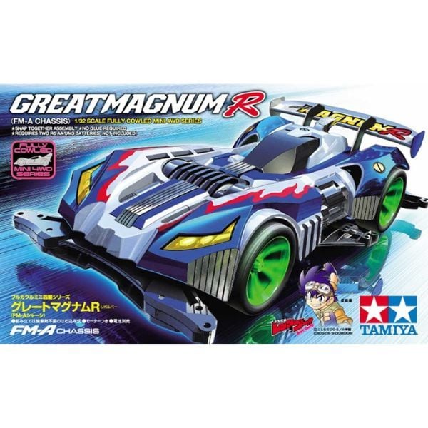  Xe đua Mini 4WD Great Magnum R - Tamiya 19453 