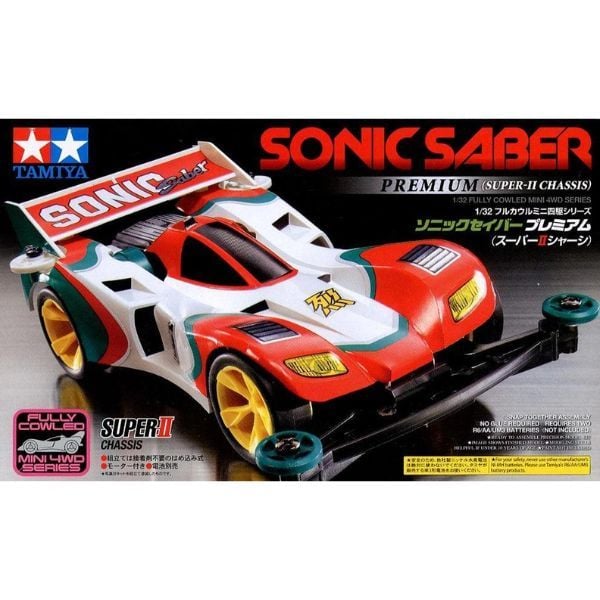 Xe đua Mini 4WD Sonic Saber Premium Tamiya 19432 chính hãng