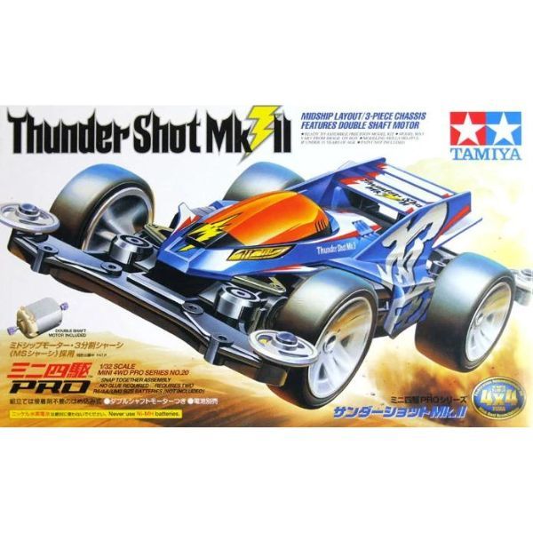  Xe đua Mini 4WD Thunder Shot Mk.II - Tamiya 18620 