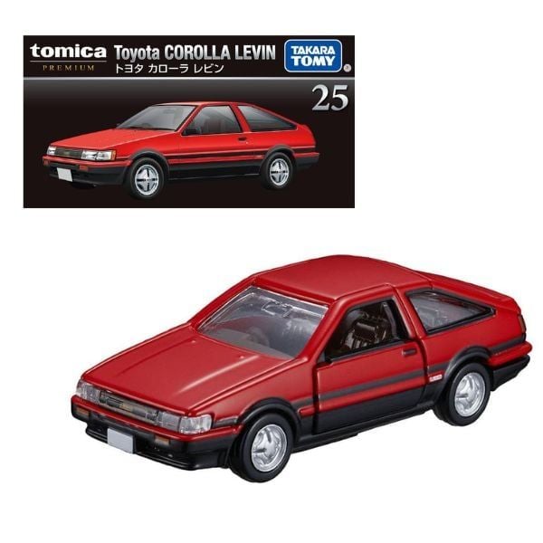  Tomica Premium No. 25 Toyota Corolla Levin 