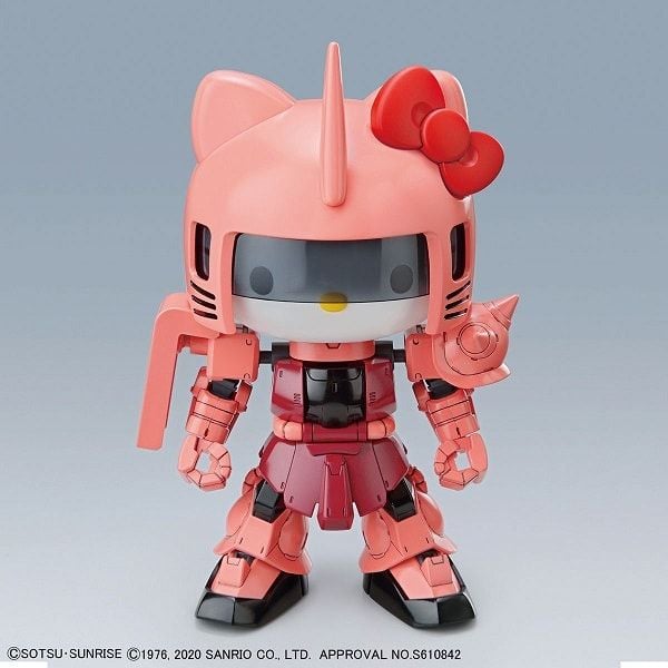Mua bán mô hình Hello Kitty MS-06S Char's Zaku II [SD Gundam Cross Silhouette] chính hãng Bandai