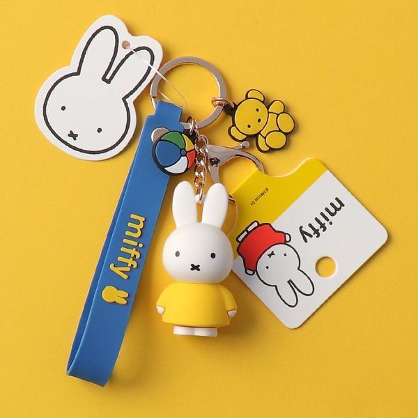  Móc khóa Miffy Yellow Shirt PM04 
