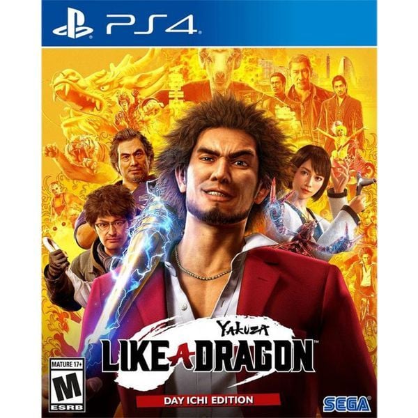 game Yakuza Like a Dragon cho PS4 chính hãng