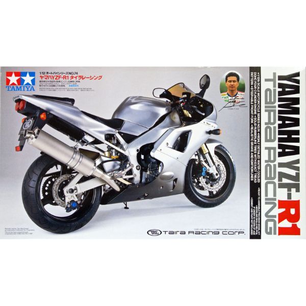 Yamaha YZF-R1 Taira Racing 1/12 - Mô hình Tamiya 14074 chính hãng