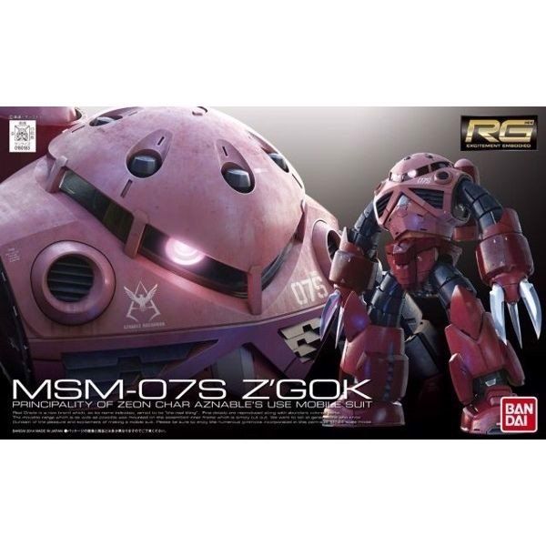 Z'Gok Char Custom (RG - 1144)