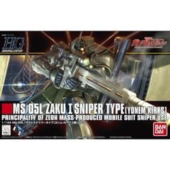 Zaku I Sniper Type - Yonem Kirks Custom - HGUC - 1/144 - Mô hình Gundam chính hãng Bandai