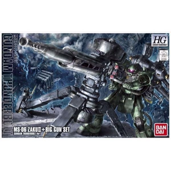 Zaku II + Big Gun Set (Gundam Thunderbolt Anime Ver.) (HG - 1/144)
