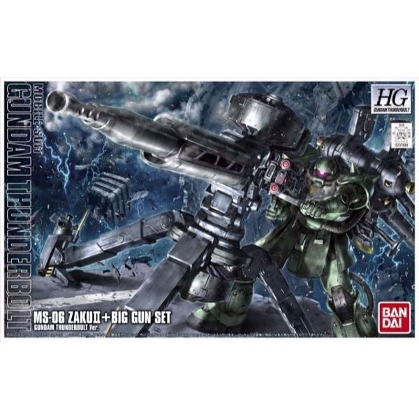  Zaku II + Big Gun Set (Gundam Thunderbolt Anime Ver.) (HG - 1/144) 