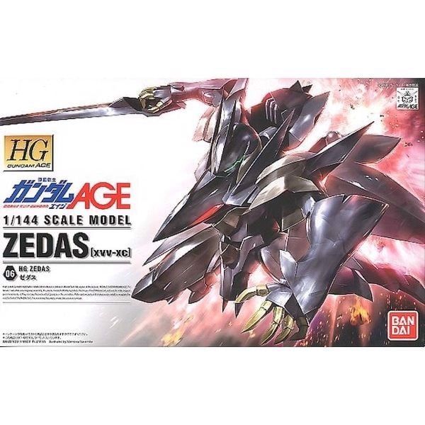  Zedas (HG - 1/144) - Mô hình Gundam chính hãng Bandai 