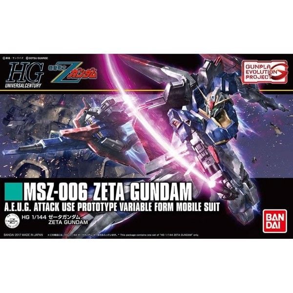 ZETA GUNDAM (GUNPLA EVOLUTION PROJECT) (HGUC - 1/144)