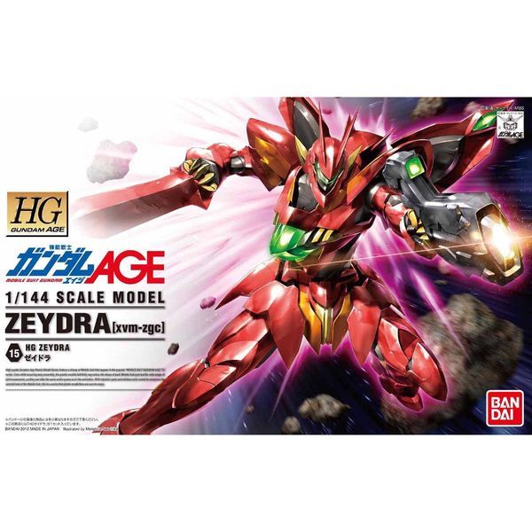  Zeydra XVM-ZGC - Gundam AGE - HG 1/144 