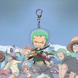  Móc khóa mica One Piece chibi 