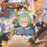  Móc khóa acrylic One Piece chibi logo 