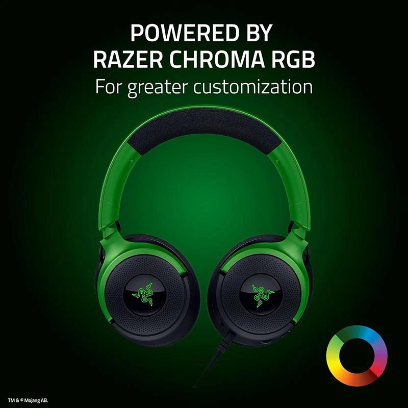 Tai Nghe Gaming Razer Kraken V4 X Minecraft Edition (RZ04-05180200-R3M1)