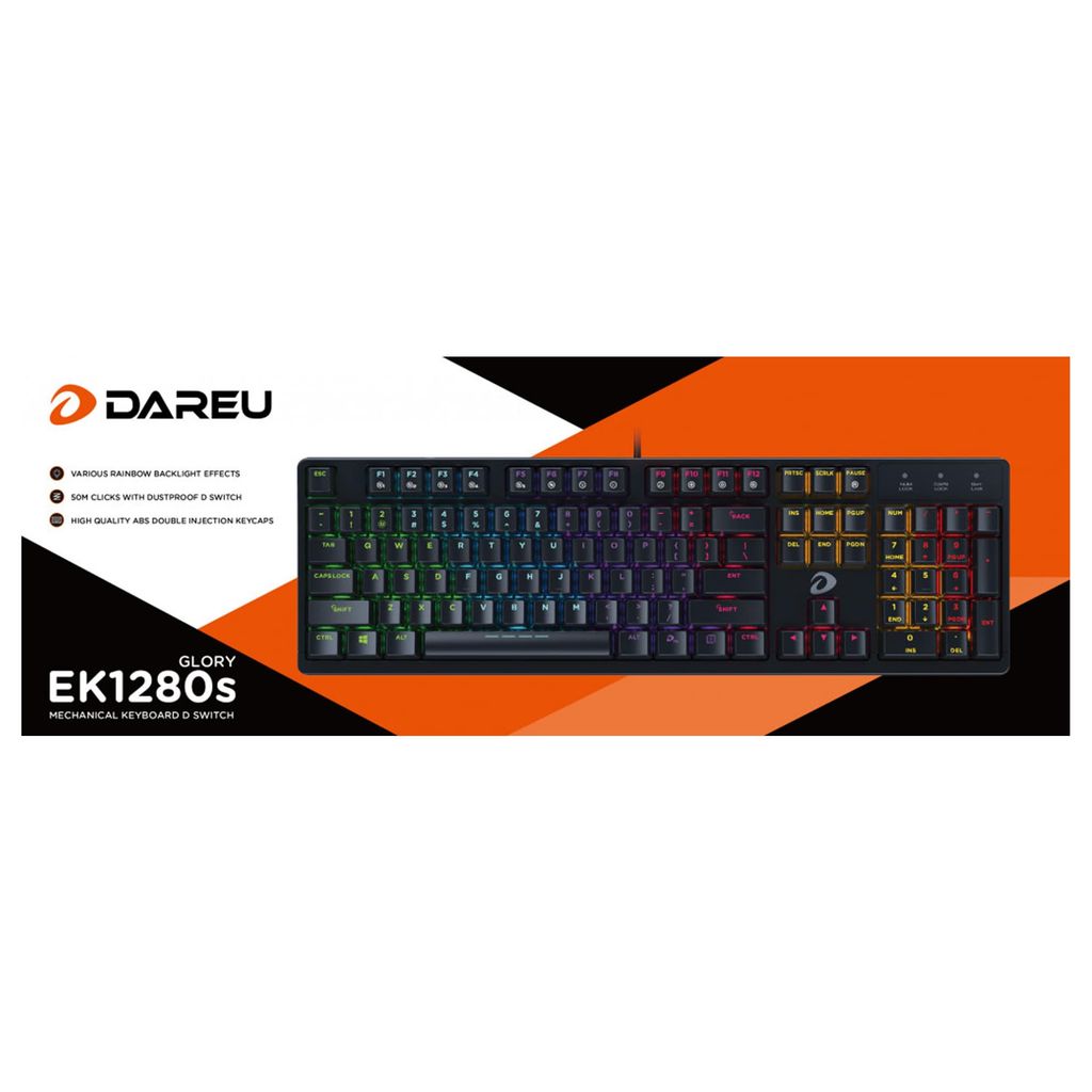 Bàn phím Gaming DAREU EK1280s
