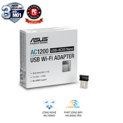 USB Wifi Asus AC53 Nano băng tầng kép AC1200