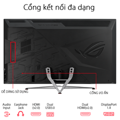 Màn Hình ASUS ROG Strix XG438Q 43 Inch 4K 120Hz FreeSync HDR