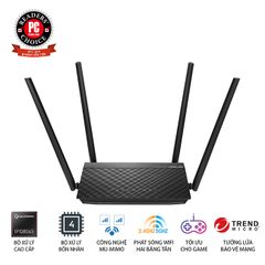 Router ASUS RT-AC1500UHP Băng Tần Kép 2.4GHz/5GHz