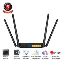 Router ASUS RT-AC1500UHP Băng Tần Kép 2.4GHz/5GHz