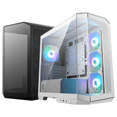 Vỏ Case MSI MAG PANO M100R PZ WHITE (sẵn 4Fan RGB)