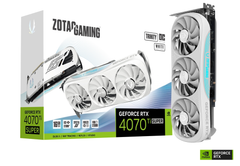 Card màn hình ZOTAC GAMING GeForce RTX 4070 Ti SUPER Trinity OC White Edition 16GB