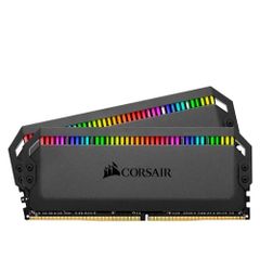 RAM PC CORSAIR DOMINATOR PLATINUM RGB 32GB 2x16GB DDR4 3000MHz CMT32GX4M2C3000C15