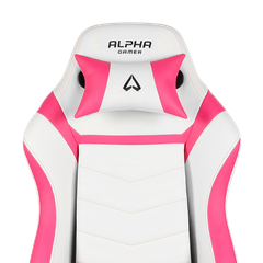 Ghế Alpha Gamer Gamma White/Pink