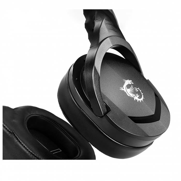 Tai nghe gaming có dây MSI Immerse GH20 (Màu Đen)