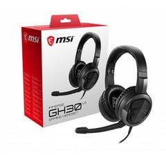 Tai nghe gaming có dây MSI Immerse GH30 V2 (màu đen)