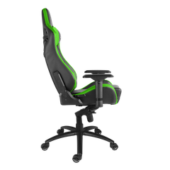 Ghế Alpha Gamer Polaris Black/Green - Racing Series