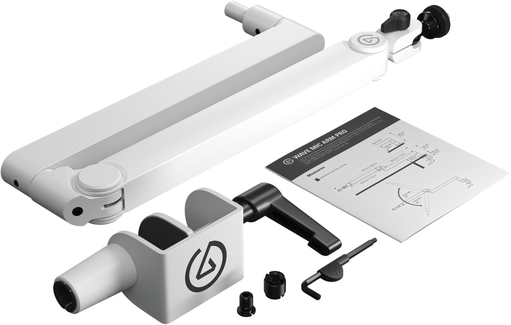 Gậy đỡ Elgato Wave Mic Arm Pro - White (10AAT9911)