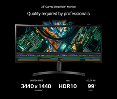 Màn Hình LG 35WN75C-B 35 Inch Cong UltraWide QHD HDR VA 100Hz