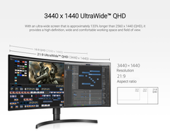 Màn Hình LG 35WN75C-B 35 Inch Cong UltraWide QHD HDR VA 100Hz