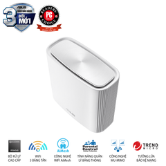 Asus Zen Wi-Fi CT8 (W-2-PK) Chuẩn AC3000 3 Băng Tần
