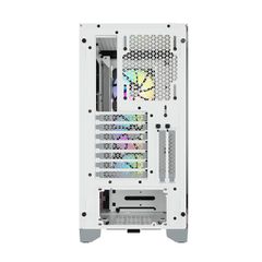 Vỏ máy tính Corsair iCUE 4000X RGB TG White (CC-9011205-WW)