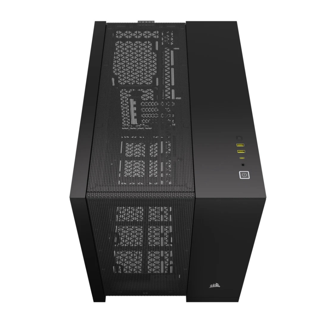 Vỏ máy tính Corsair 2500D Airflow Tempered Glass Mid-Tower Black (CC-9011263-WW)